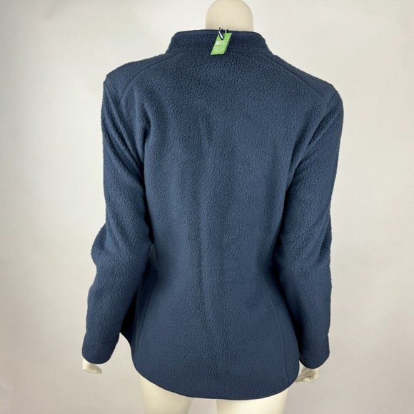 Joules Hadleigh Fleece Jacket Women 6 NWT Navy Full Zip Lined Zipper‎ Pocket - Picture 2 of 16